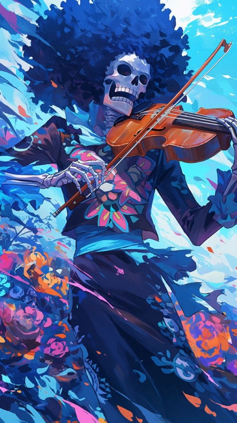 99+ Ảnh Brook Băng Mũ Rơm: Từ Nhạc Công Vui Vẻ Đến Kiếm Sĩ Đáng Sợ