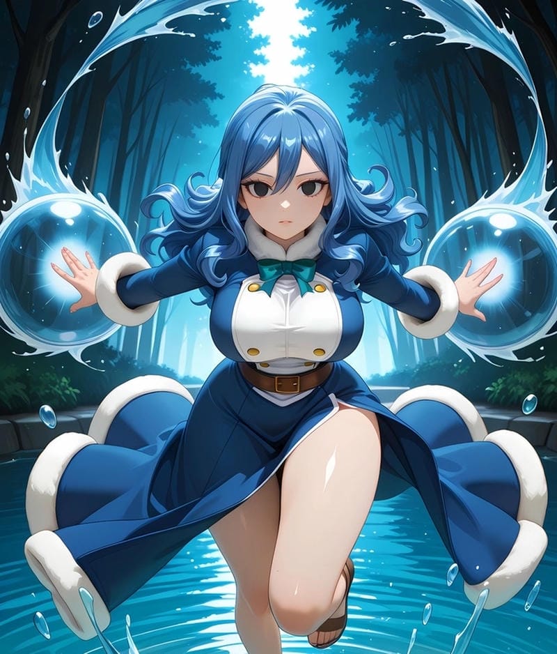 99+ Ảnh Juvia Lockser cực xinh: Vẻ đẹp lộng lẫy của “Mưa Nữ”