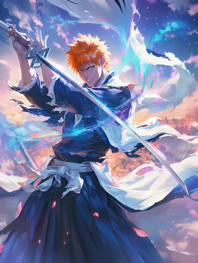 99+ Ảnh Kurosaki Ichigo Mới Nhất: Khi Sức Mạnh Hội Tụ