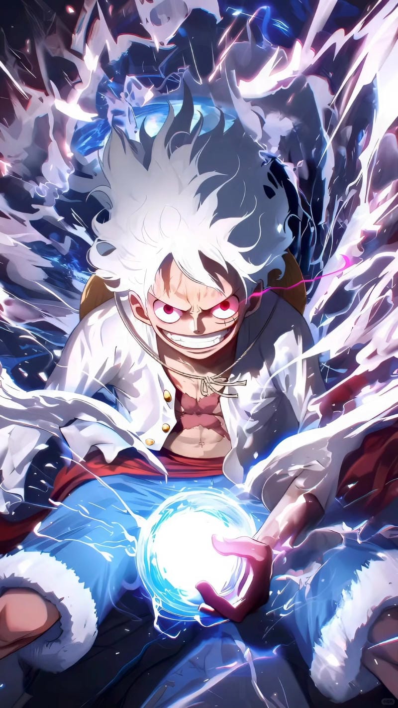 99+ Ảnh Luffy Gear 5 Thần Mặt Trời Nika Đẹp Nhất, Cực Cháy