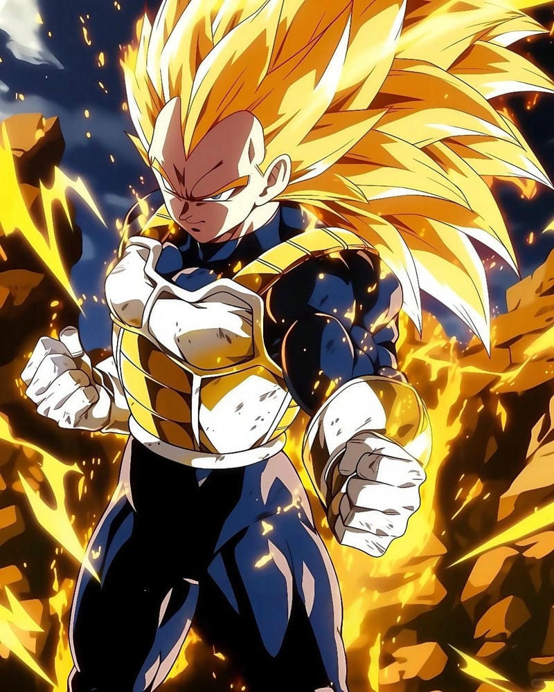 99+ Ảnh Vegeta Ngầu Lòi, Cực Chất Cho Fan Dragon Ball