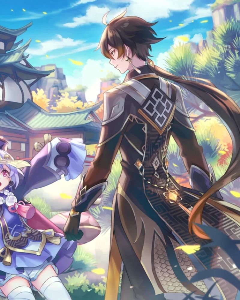 99+ Ảnh Zhongli Cực Phẩm: Vẻ Đẹp Lịch Lãm Của Nham Thần Liyue